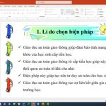 Số 1 Tiểu học. Biện pháp giáo dục an toàn giao thông cho học sinh