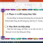 Số 1 Tiểu học. Biện pháp giáo dục an toàn giao thông cho học sinh